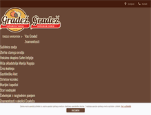 Tablet Screenshot of gradez.si